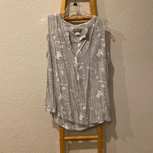 Paisley print blouse
